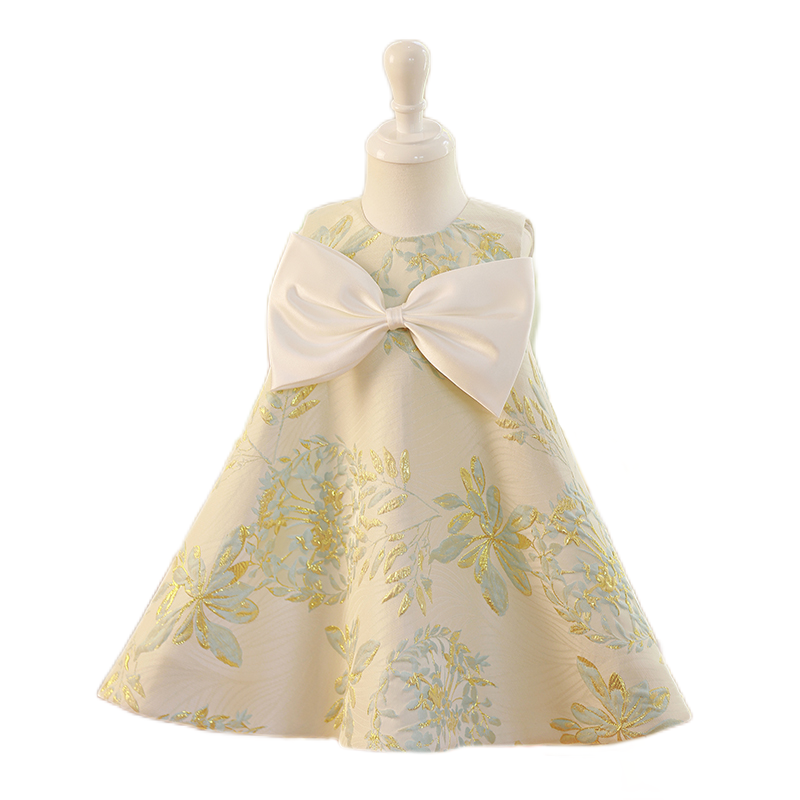 A-line Sage Green Satin Back Zip Baptism Bow(s) Tea Length Sleeveless Round Flower Girl Dress